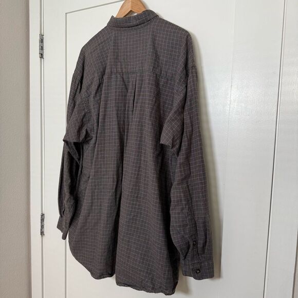Vtg Patagonia Shirt Mens Sz XXL Brown Button Up Organic Cotton Casual Outdoor - Picture 7 of 11